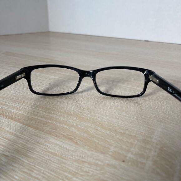Ray-Ban RB5187 2000 Eyeglasses Black Rectangular Full Rim Frames Only - Picture 5 of 8